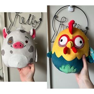 Pua and Hei Hei Moana Squishmallows